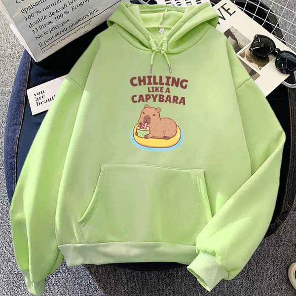 Chilling Like A Capybara Unisex Hoodie