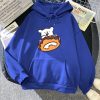 Chocolate Donut Luckie the Dog Unisex Hoodie