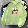 Chocolate Donut Luckie the Dog Unisex Hoodie