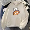 Chocolate Donut Luckie the Dog Unisex Hoodie