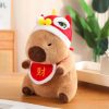 Christmas New Year Baby Capybara Plushies