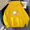Chubby Shiba Inu Bubble Tea Unisex Hoodie