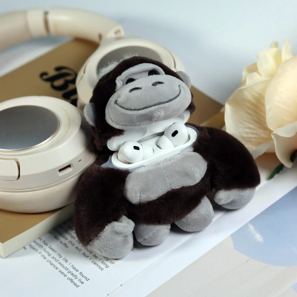 Cool Gorilla Plush Airpods Case