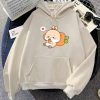 Cream Bunny Carrot Mobile Unisex Hoodies