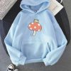 Cute Frog Mushroom Unisex Hoodie