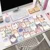 Cute Japanese-themed Cat Large Mouse Pad Collection 2