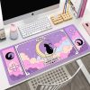 Cute Japanese-themed Cat Large Mouse Pad Collection 1