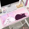Cute Japanese-themed Cat Large Mouse Pad Collection 1
