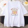 Cute Kawaii White Bear Popcorn Unisex Tee