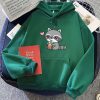 Cute Raccoon Drinking Bubble Milk Tea Unisex Hoodie