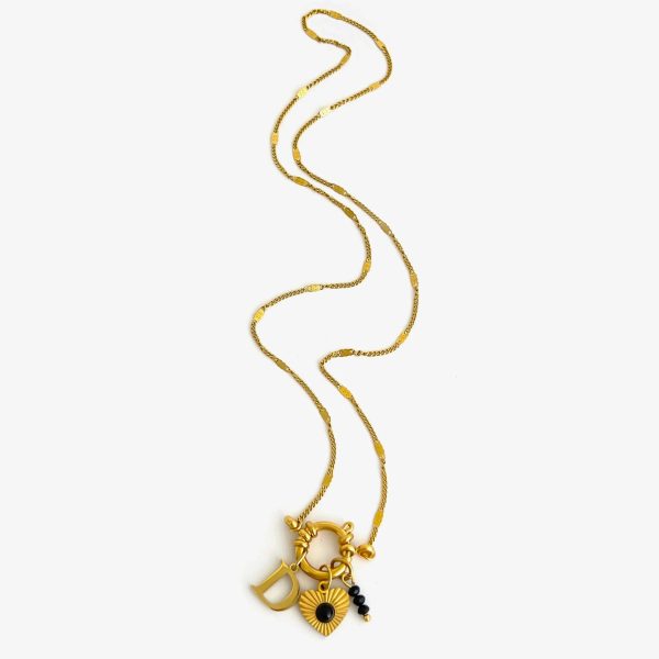 Daphne Layered Personalised Letter Necklace