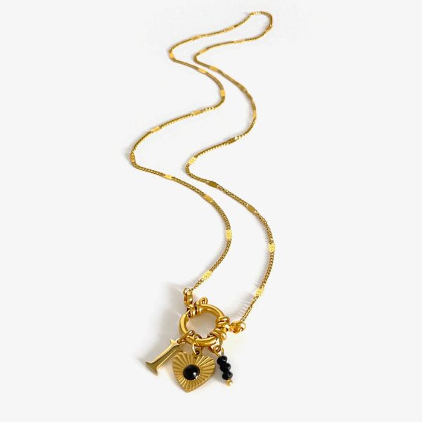 Daphne Layered Personalised Letter Necklace