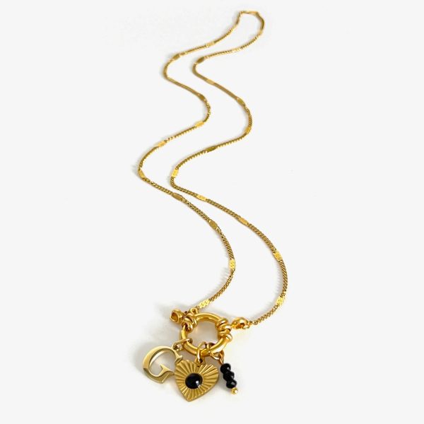 Daphne Layered Personalised Letter Necklace