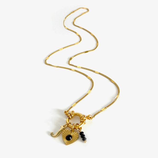 Daphne Layered Personalised Letter Necklace