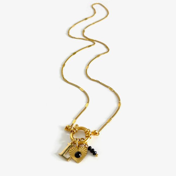 Daphne Layered Personalised Letter Necklace
