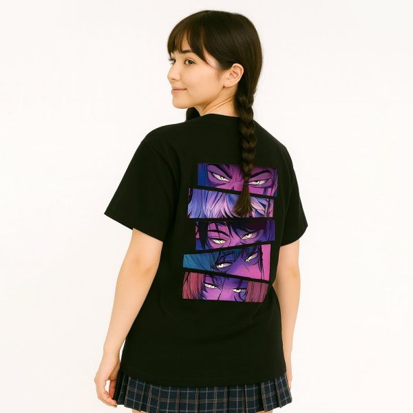 Demon Hunters Saja Boys Manga Split Unisex Tee