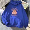 Don't Worry Be Cappy Capybara Donut Unisex Hoodie