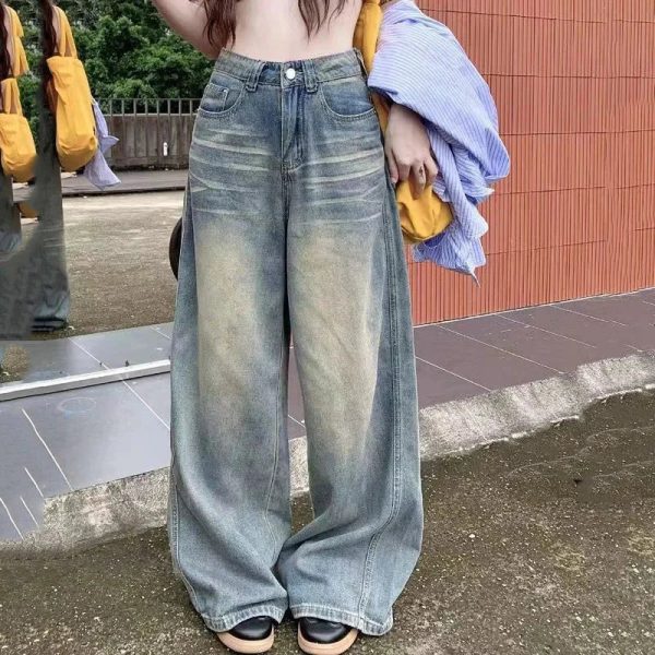 Dust Fade Baggy Women's Denim