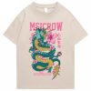Emerald Dragon Pink Sakura Unisex Cotton Tee