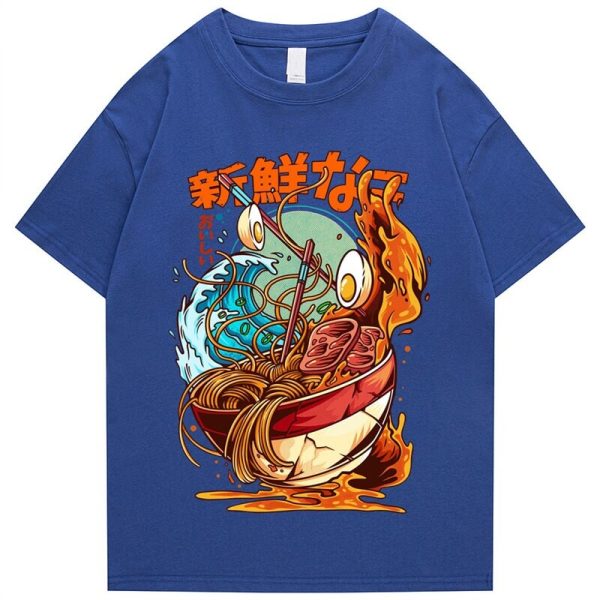Flaming Hot Wagyu Ramen Unisex Cotton Tee