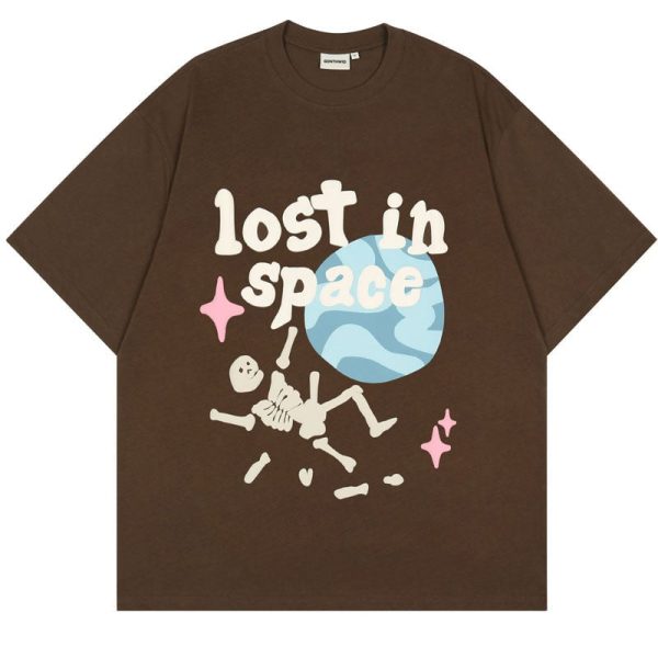 Foam Print Lost in Space Skeleton Tee