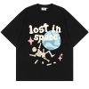 Foam Print Lost in Space Skeleton Tee