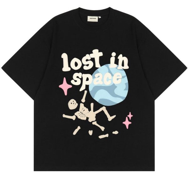 Foam Print Lost in Space Skeleton Tee