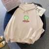 Friendly Frog Dancing on Mushroom Hoodie