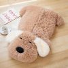 Giant Fluffy Pancake Dog Plushie