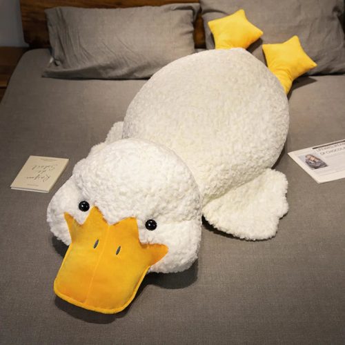 Molly the Giant Fluffy White Duck Plushie