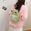 Green Froggy Plush Backpack