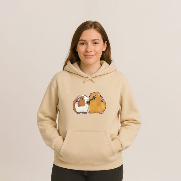 Guinea Pig Sharing is Caring Unisex Hoodie