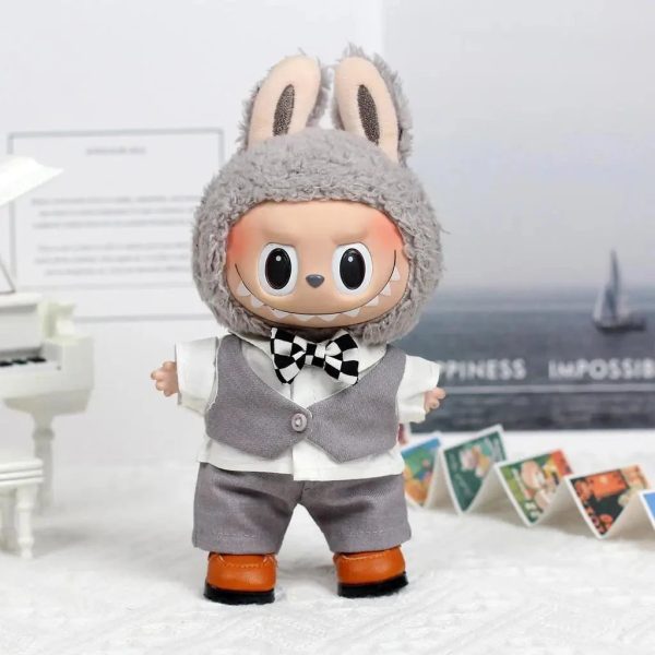 Handmade Wedding Marriage Couple Labubu Outfit