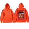 Harajuku Japanese Fish Konnichiwa Poster Unisex Hoodie