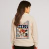 Harajuku Japanese Fish Konnichiwa Poster Unisex Hoodie
