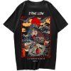 Harajuku Stone Lion Printed Streetwear Unisex Tee