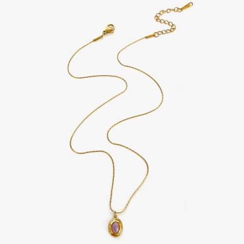 Heirloom Gold Aura Gemstone Necklace