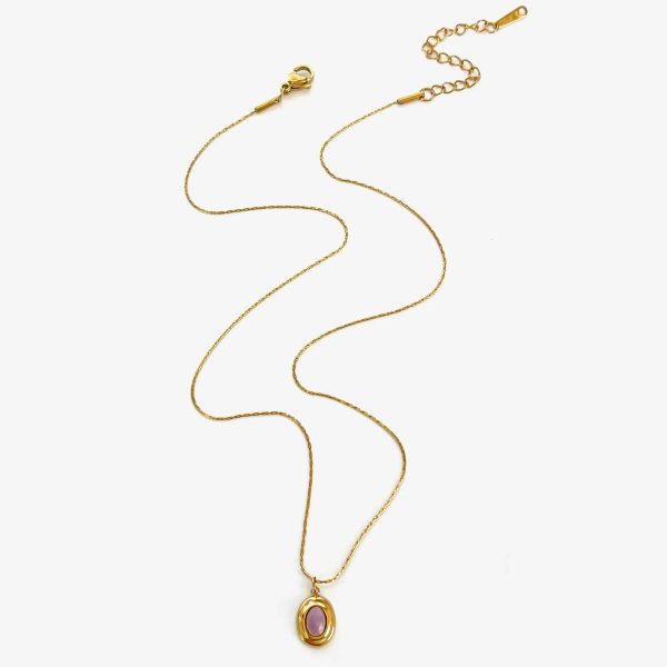 Heirloom Gold Aura Gemstone Necklace
