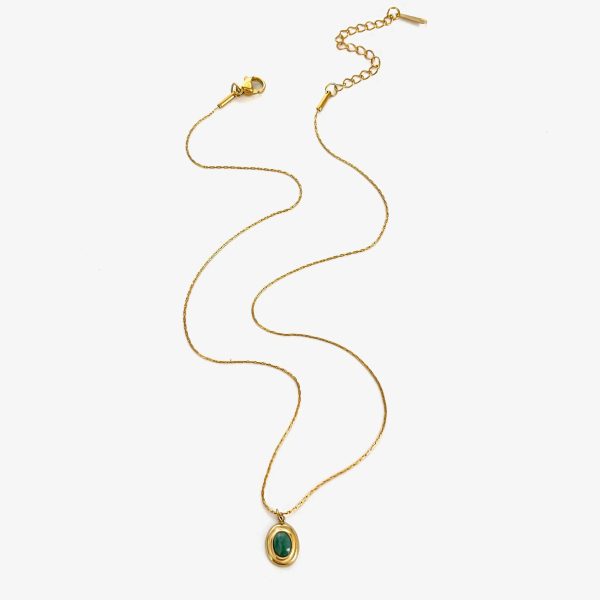 Heirloom Gold Aura Gemstone Necklace