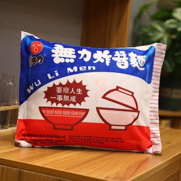 Instant Noodle Plushie Pillow Instant Noodle Plushie Pillow