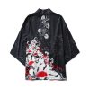 Japanese Art Fancy Kimono Cardigan Robe Short