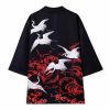 Japanese Art Fancy Kimono Cardigan Robe Short