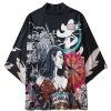 Japanese Art Fancy Kimono Cardigan Robe Short