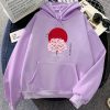 Sakura Tree Blood Red Moon Unisex Hoodie