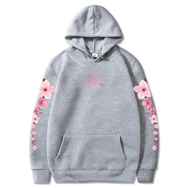 Japanese Cherry Sakura Hoodies Long Sleeve