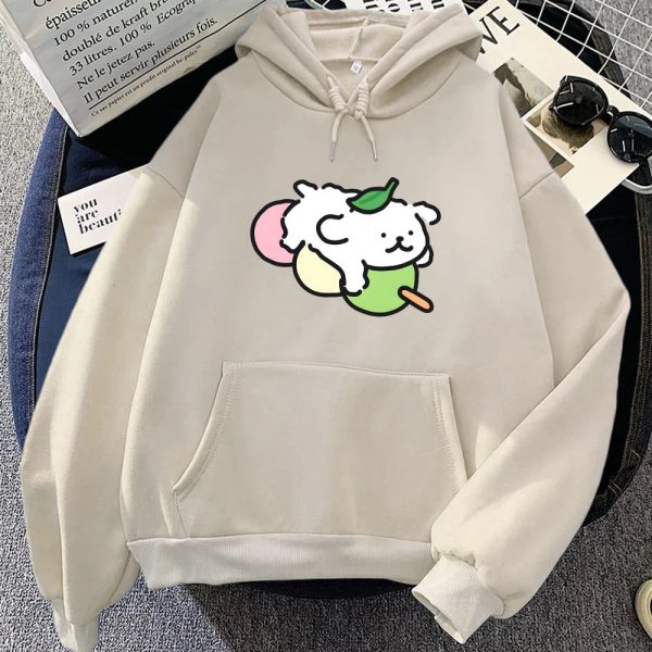 Japanese Dango Luckie the Dog Unisex Hoodie