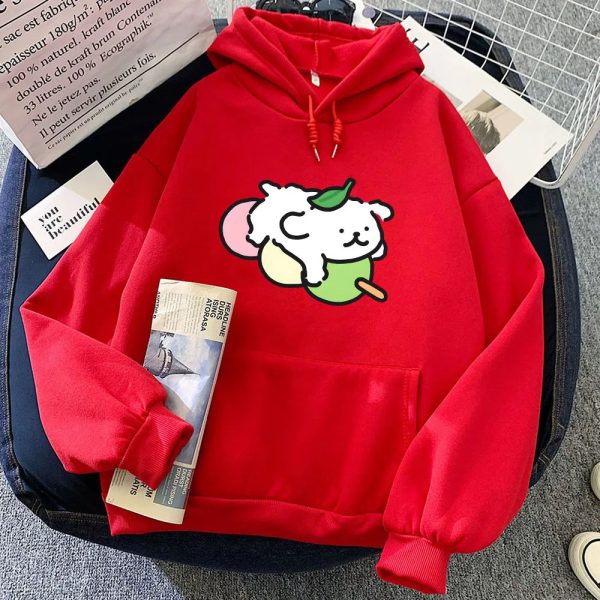 Japanese Dango Luckie the Dog Unisex Hoodie