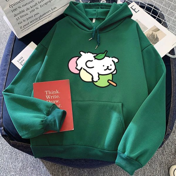 Japanese Dango Luckie the Dog Unisex Hoodie