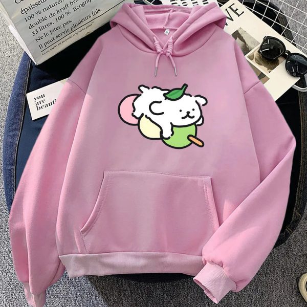 Japanese Dango Luckie the Dog Unisex Hoodie