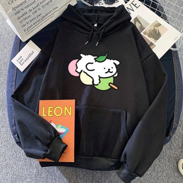 Japanese Dango Luckie the Dog Unisex Hoodie